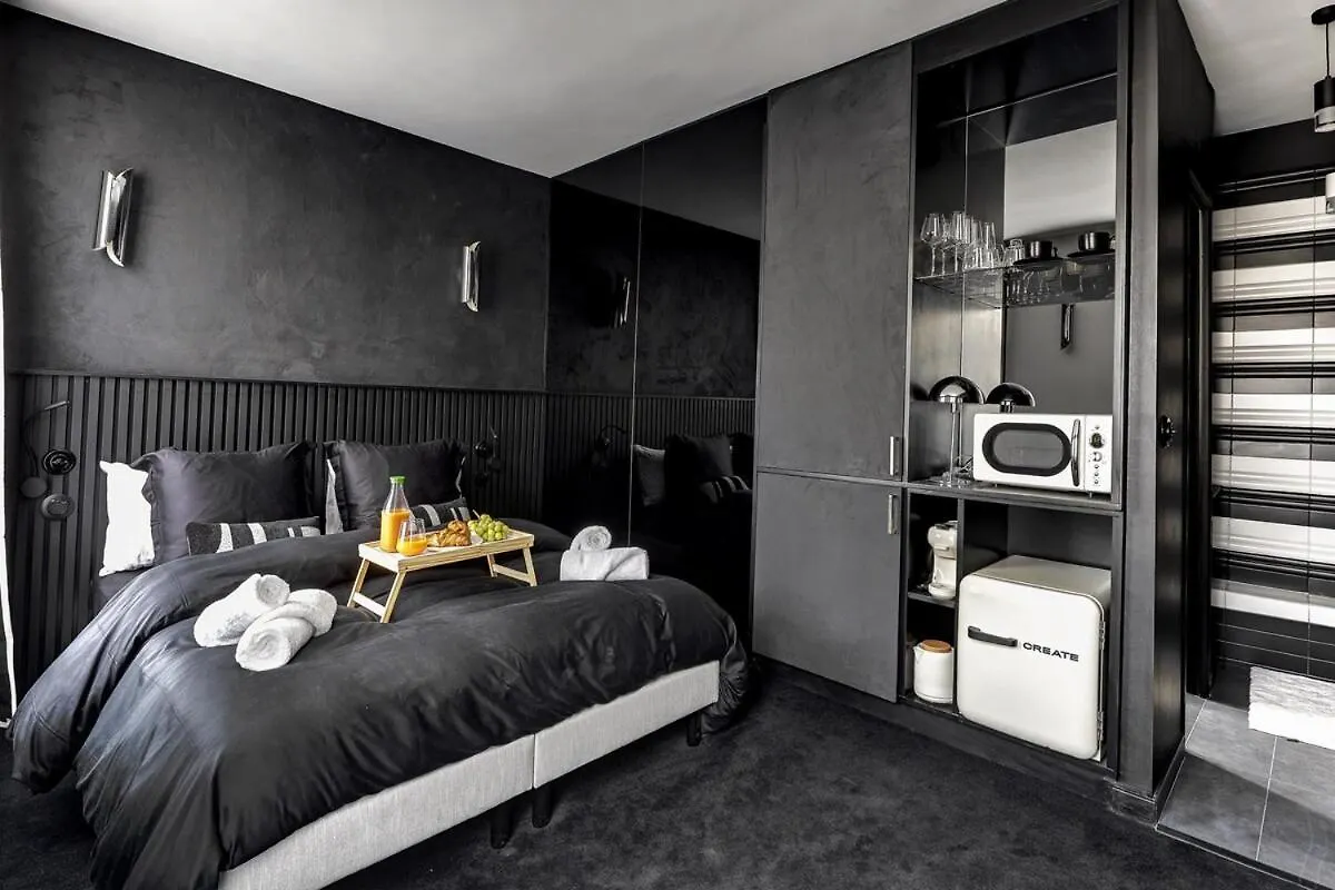 Dark Marais Apartment Paris France